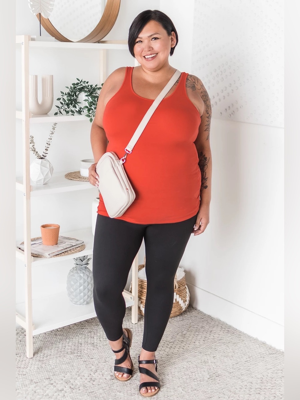 Long Shot Tank (NWT)🍒 Red, Size Small *very stretchy